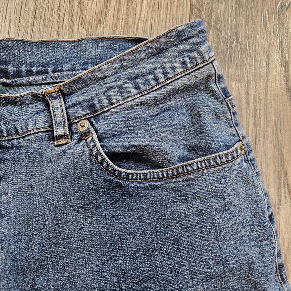Ralph Lauren Classic Blue Denim Jeans Woman Size 14 - Picture 9 of 9